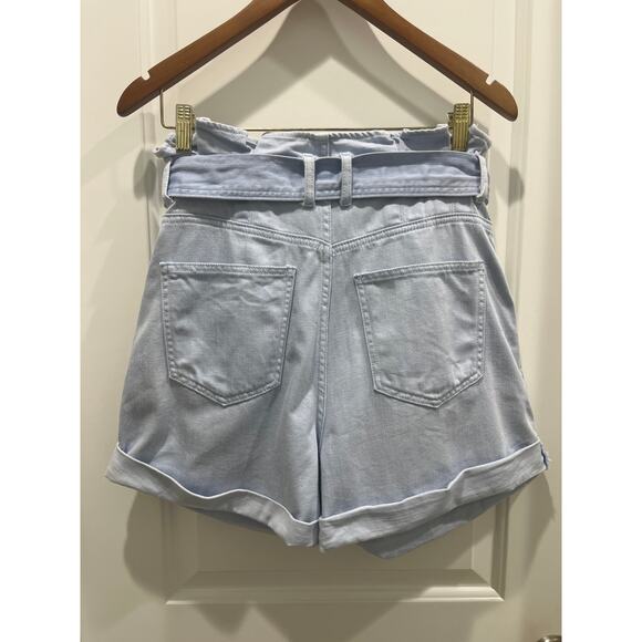 Free People We The Free Denim Paper Bag Shorts Sz S - Picture 5 of 6